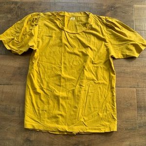 NWOT Able scoop neck short sleeve top